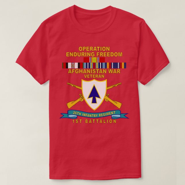 26.º Regimiento de Infantería DUI w Br Ribbon TOP  (Diseño del anverso)
