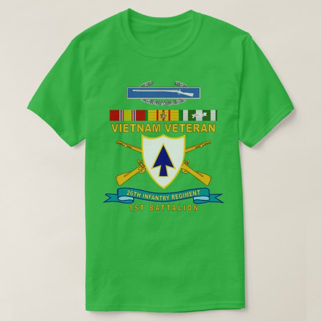 26.º Regimiento de Infantería DUI w Br Ribbon TOP  (Diseño del anverso)