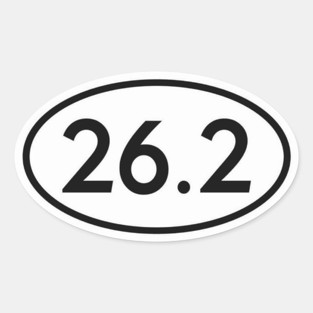 26.2 Pegatina ovalado (Anverso)
