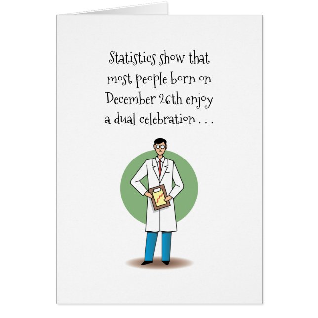 26 de diciembre cumpleaños (Frente)