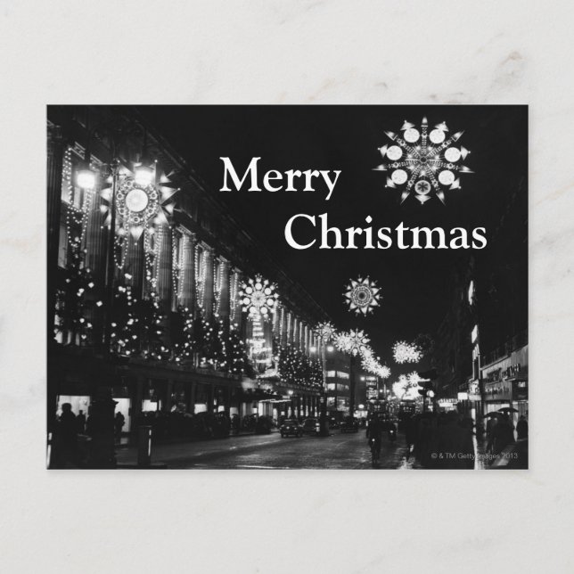 26 de noviembre de 1960: Luces de navidad de la (Anverso)