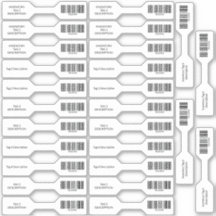 26 Pegatinas de Barbell de Inventario de Códigos d