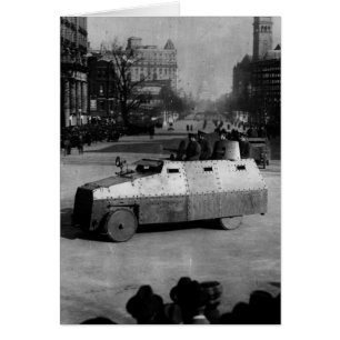 27 de marzo de 1917: Escuadrón de vehículos blinda