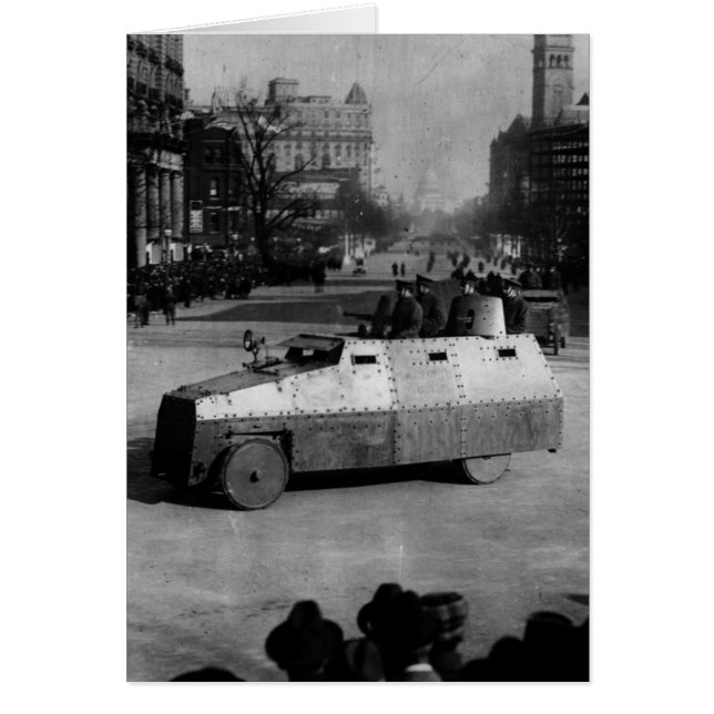 27 de marzo de 1917: Escuadrón de vehículos blinda (Frente)