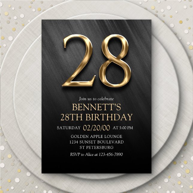 28.ª invitación de cumpleaños (Subido por el creador)