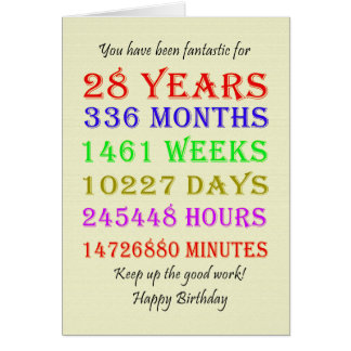28.º cumpleaños