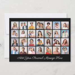 28 Collage de fotos Añadir su propia tarjeta de fe