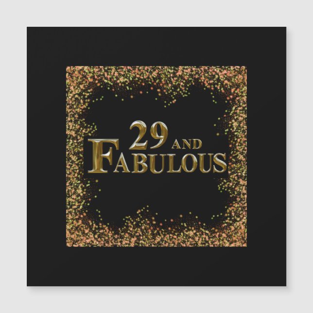 29 cumpleaños (Anverso)