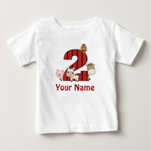 2.ª Camisa Personalizada para Animales Agrícolas d