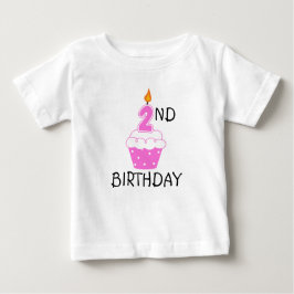 2.ª camiseta de cumpleaños para niños