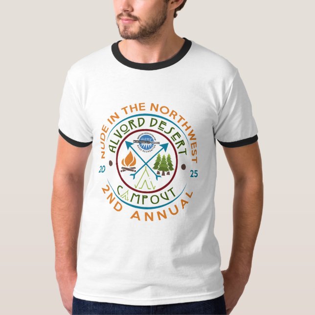 2.ª camiseta masculina anual del Desierto de Alvor (Anverso)