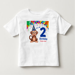 2.ª Camiseta personalizada por cumpleaños, Fiesta 