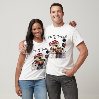 2.ª camiseta y regalo pirata de cumpleaños