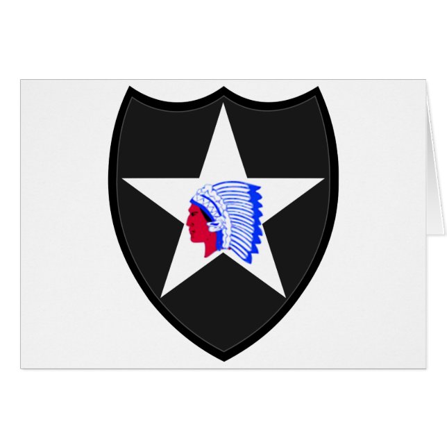 2.ª División de Infantería de los Estados Unidos (Anverso (Horizontal))