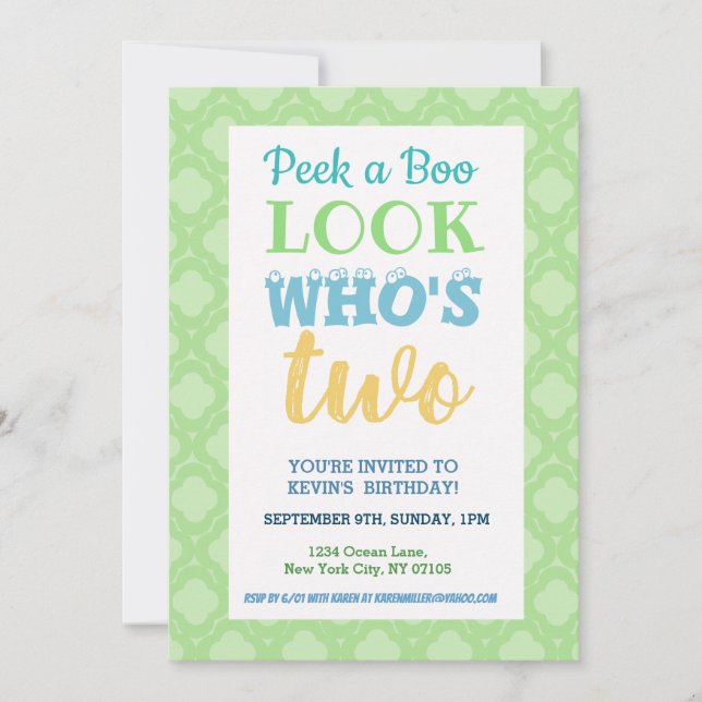 2.ª invitación (Anverso)