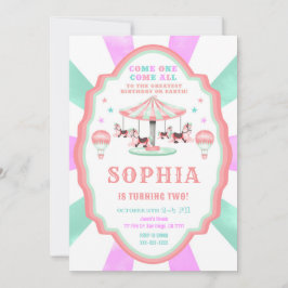 2.ª Invitación al Circo de Cumpleaños