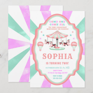 2.ª Invitación al Circo de Cumpleaños