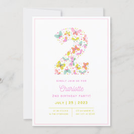 2.ª invitación de cumpleaños
