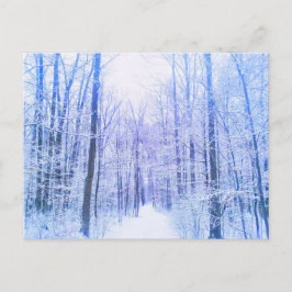 2.ª postal de Winter Woodland