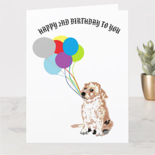 2.ª Tarjeta de felicitación por cumpleaños: Labrad