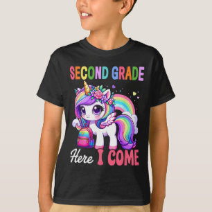 2.º Grado De Camisetas Para Chicas Unicornio Segun