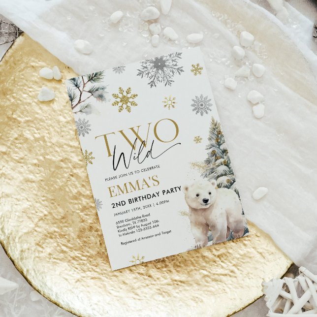 2.º Oso de Invitación de Cumpleaños, Dos Cumpleaño (Subido por el creador)