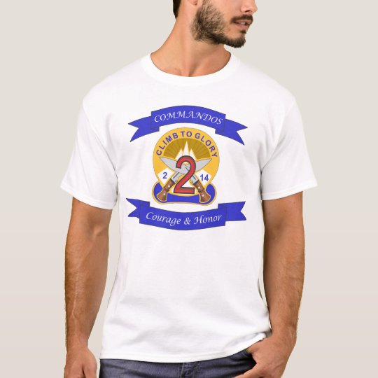 2-14 subida a la camiseta de la gloria