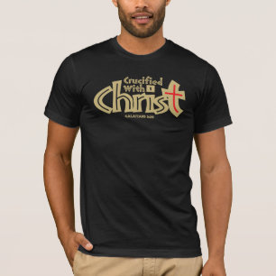 2:20 de Galatians en la camiseta oscura.