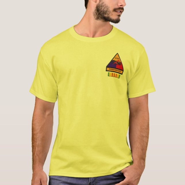 2/34o Camisa divisional de los remiendos de (Anverso)