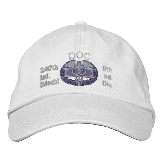2/47 Inf. gorra de la tarjeta médica de combate "D (Anverso)