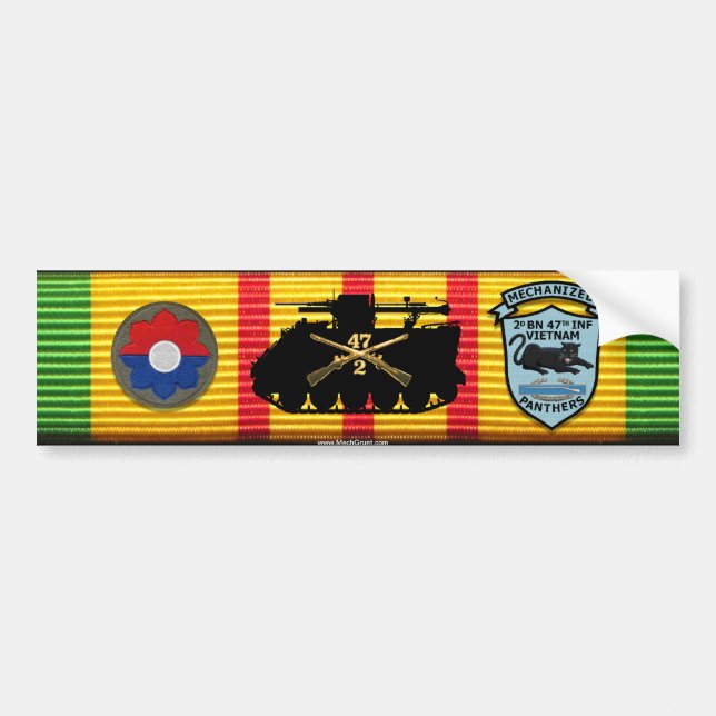 2/47o Inf. Nuevo pegatina de los remiendos del RR (Frente)