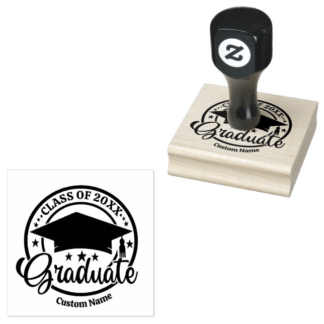 2,5" x 2,5" Personalizado Sello de caucho Grado Co (Sellado)