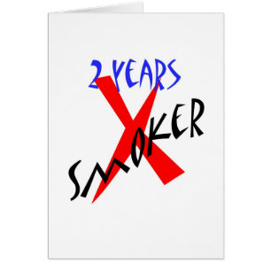 2 años de X-fumador del rojo