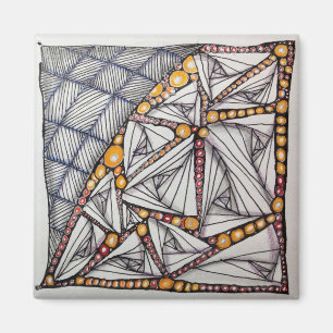 2" arte del imán w/Original