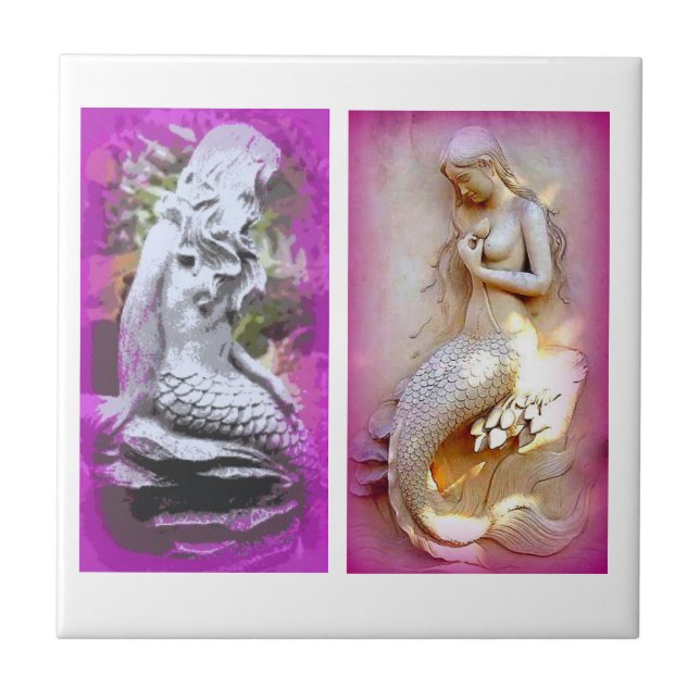 2 baldosas de sirenas (Frente)