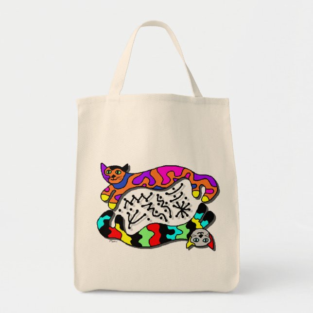 2 bolsos de los gatos (Frente)