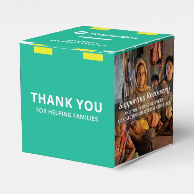 2 cajas de donación de 2 x 2 (Costado Anverso)