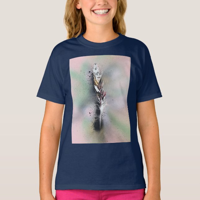 2 Camiseta para niños de pluma (Anverso)