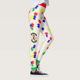 # 2 Conciencia sobre el Autismo - Leggings