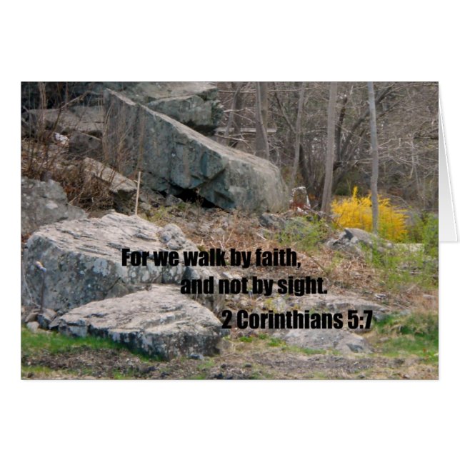 2 Corintios 5:7 (Anverso (Horizontal))