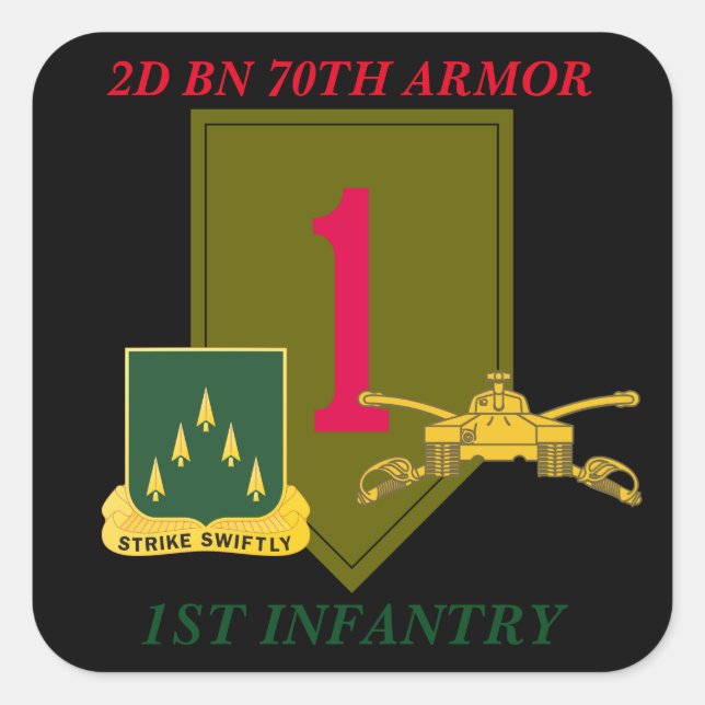 2 D BN 70.º ARMADOR 1.ª INFANTERÍA PEGATINAS (Anverso)