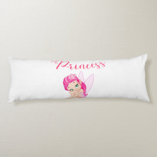 2 En 1 Almohada De Cuerpo De Hada De Princesa Rosa