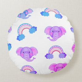 2 En 1 Cojín decorativo de arcos y cabezas de elef