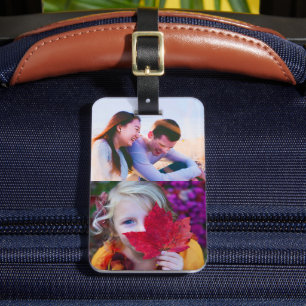 2 Etiqueta de viaje de equipaje fotográfico