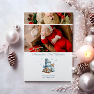 2 Foto Anuncio de nacimiento de primer Navidad