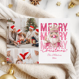 2 Foto Cascanueces Rosa Vintage Navidad