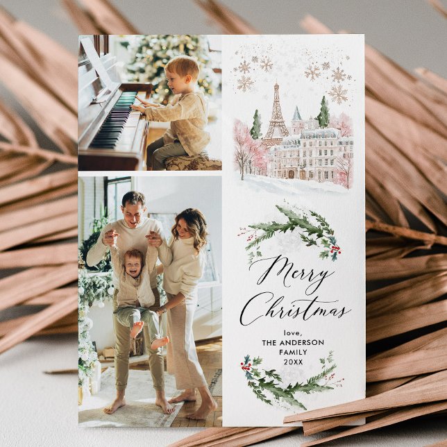 2 Foto Feliz Navidad Elegante Invierno Escena de P (Subido por el creador)