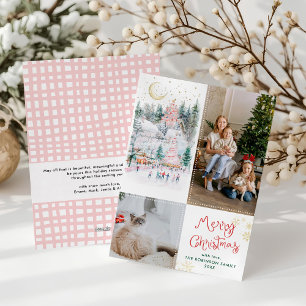 2 Foto Whimsical Winter Village Feliz Navidad