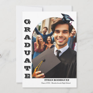 2 Fotos Invitación de graduación de secundaria