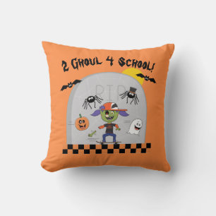 2 Ghoul 4 Cojín decorativo de Chica escolar